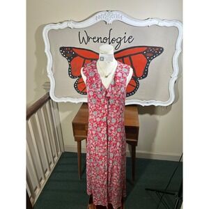 Lauren Ralph Lauren 100% Silk Floral Maxi Dress | Romantic Silk Maxi | Size M